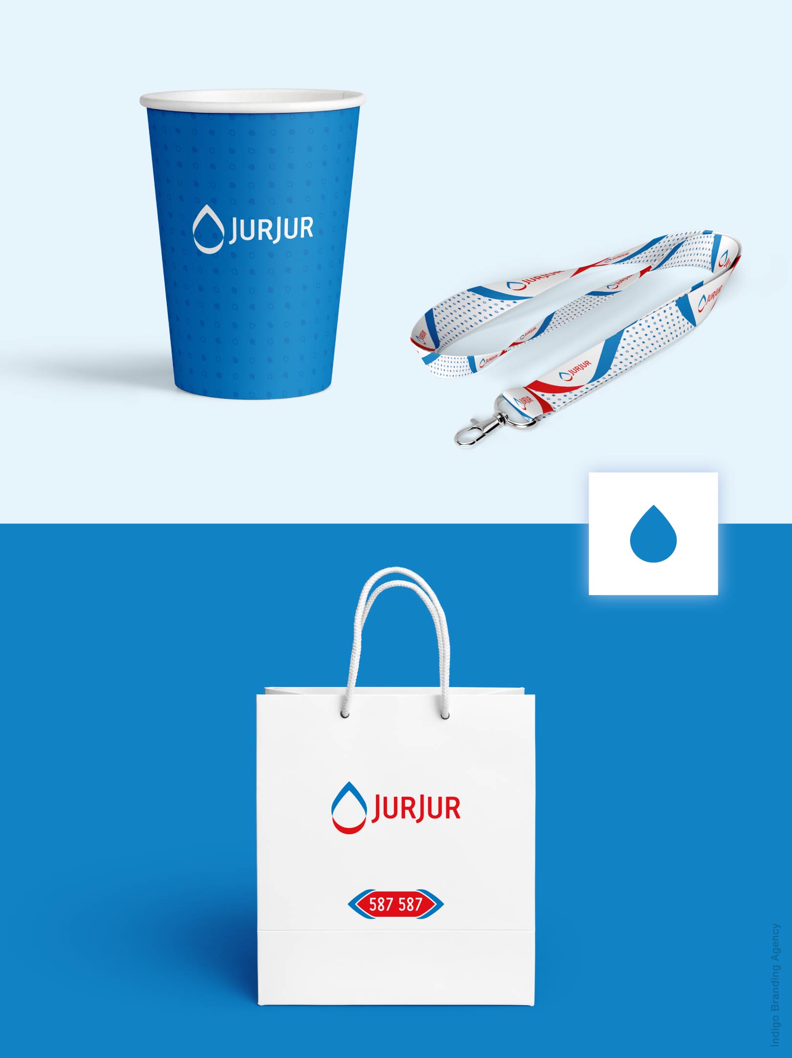 JurJur branding and logo design by Indigo branding