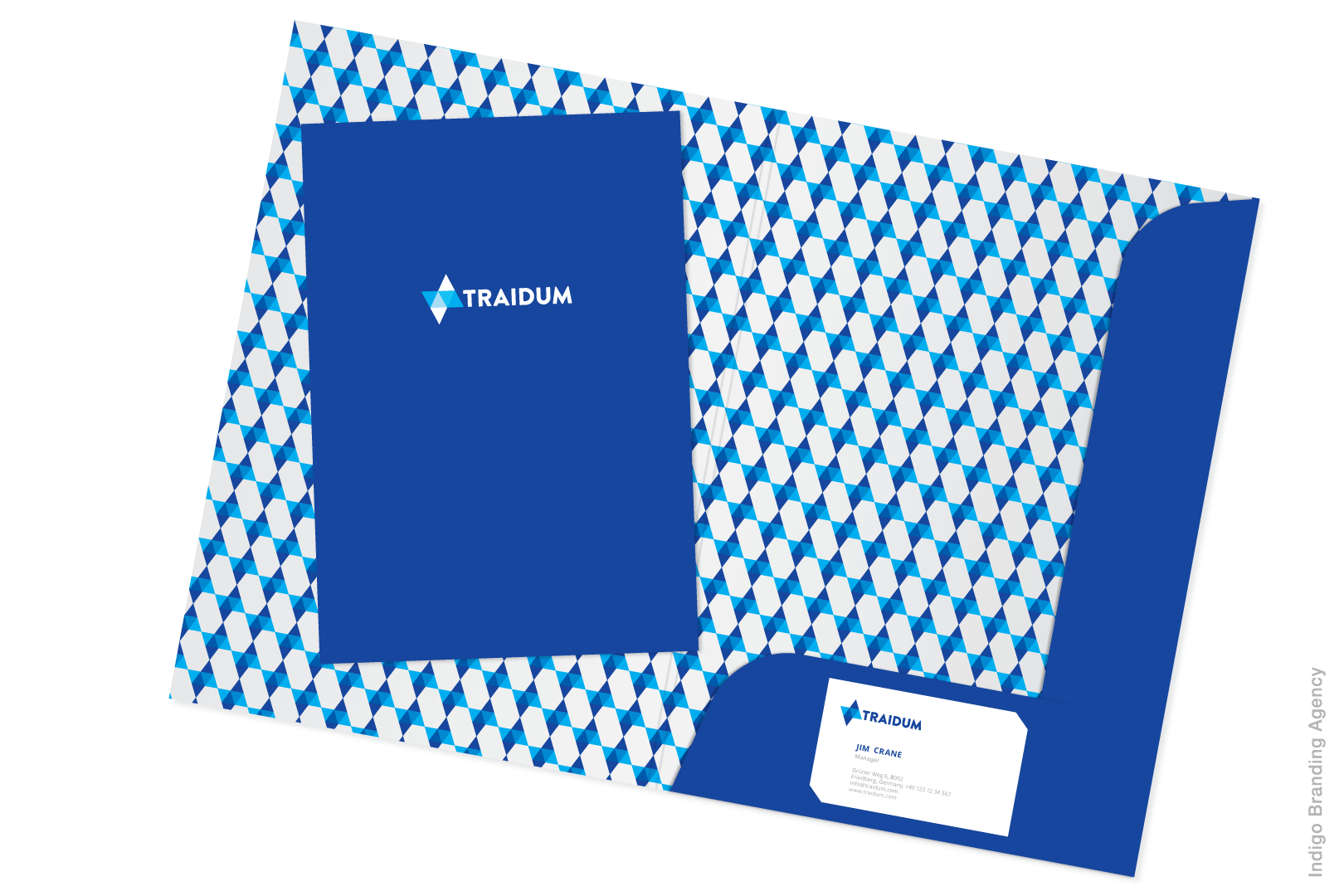 Traidum branding and logo design by Indigo branding