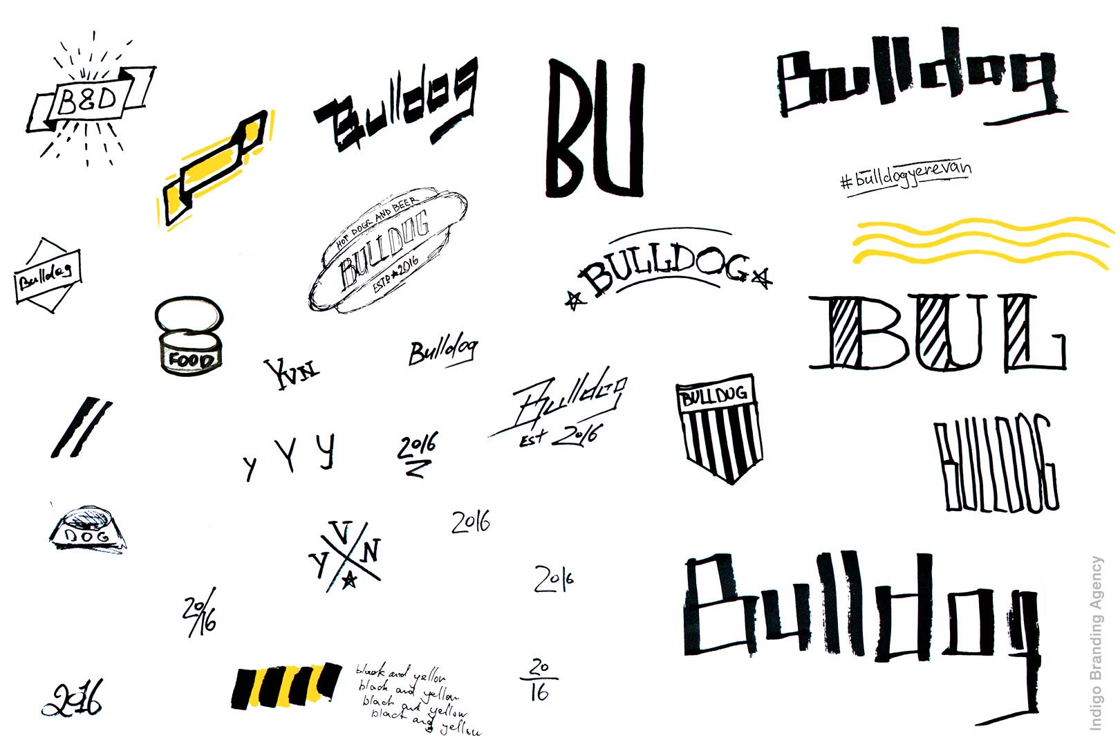 Buldog branding and logo design by Indigo branding