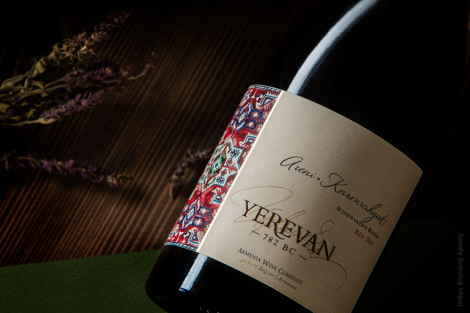 Yerevan 782 BC Wines branding and labeling by Indigo branding