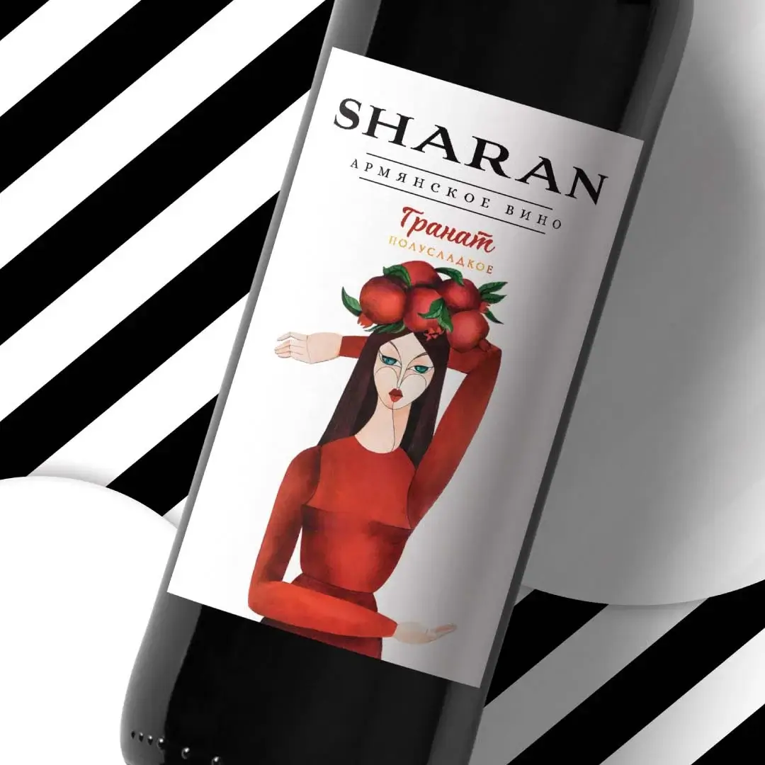 Sharan Fruit Wines Brand Identity Design