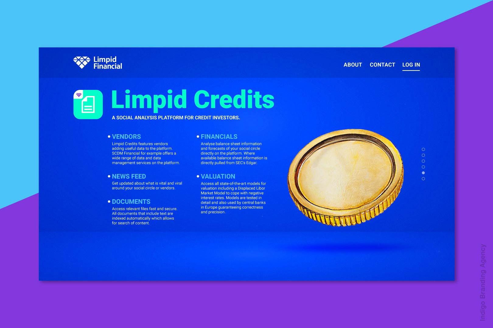 Limpid Financial branding by Indigo branding
