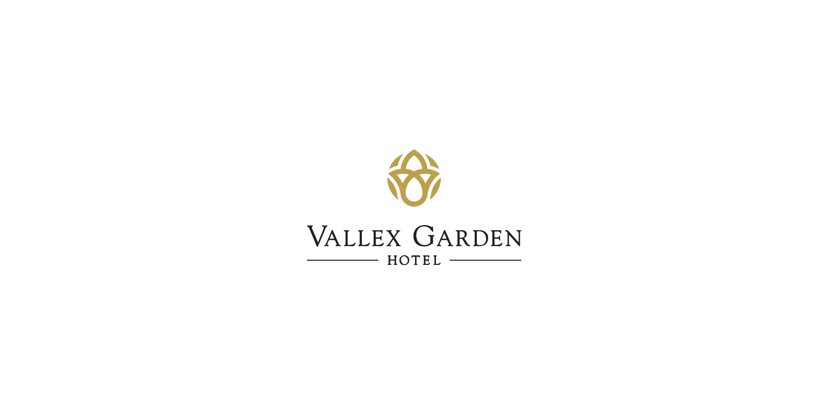 Vallex Garden hotel branding and logo design by Indigo branding