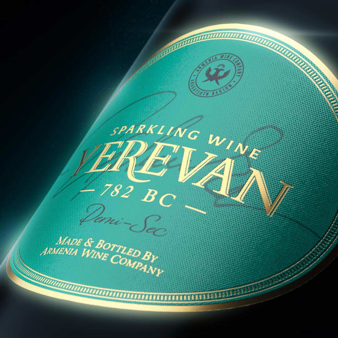 Yerevan Sparkling Wine Labeling