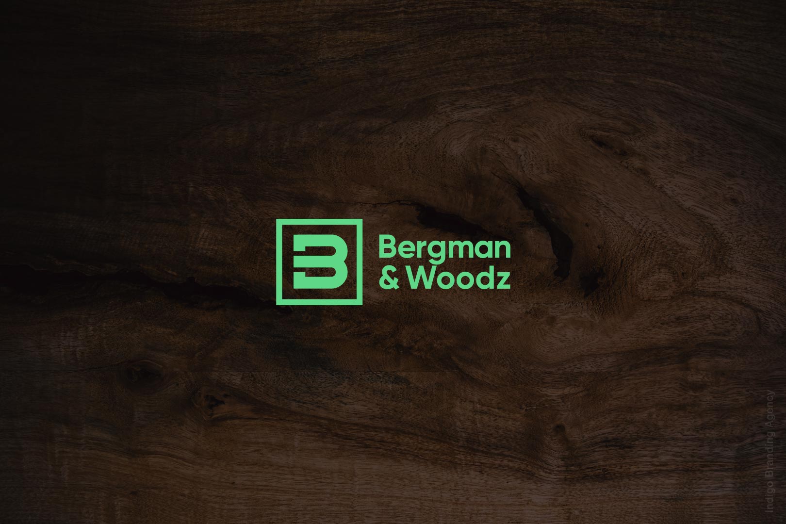 Bergman&Woodz branding and logo in yerevan done by indigo branding