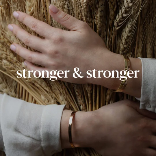 Stronger & Stronger Jewelry Brand Identity Design