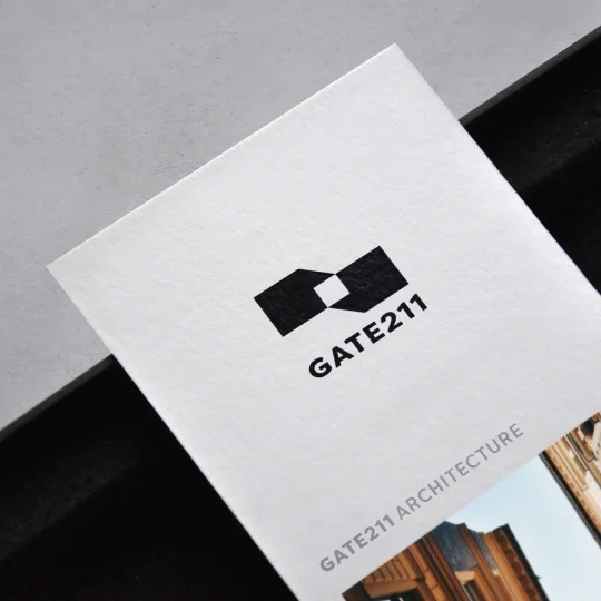 Gate 211 Architecture Brand Identity Design