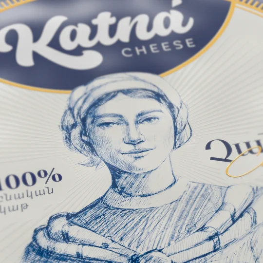 Katna Cheese Packaging Design