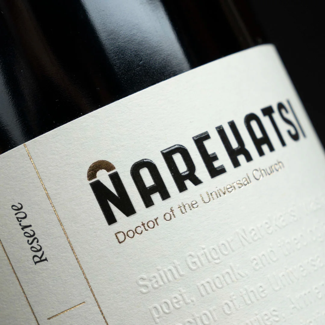 Narekatsi Wine Packaging Design