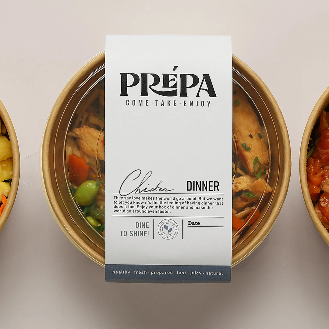 Prepa Cafe Naming and Brand Identity Design