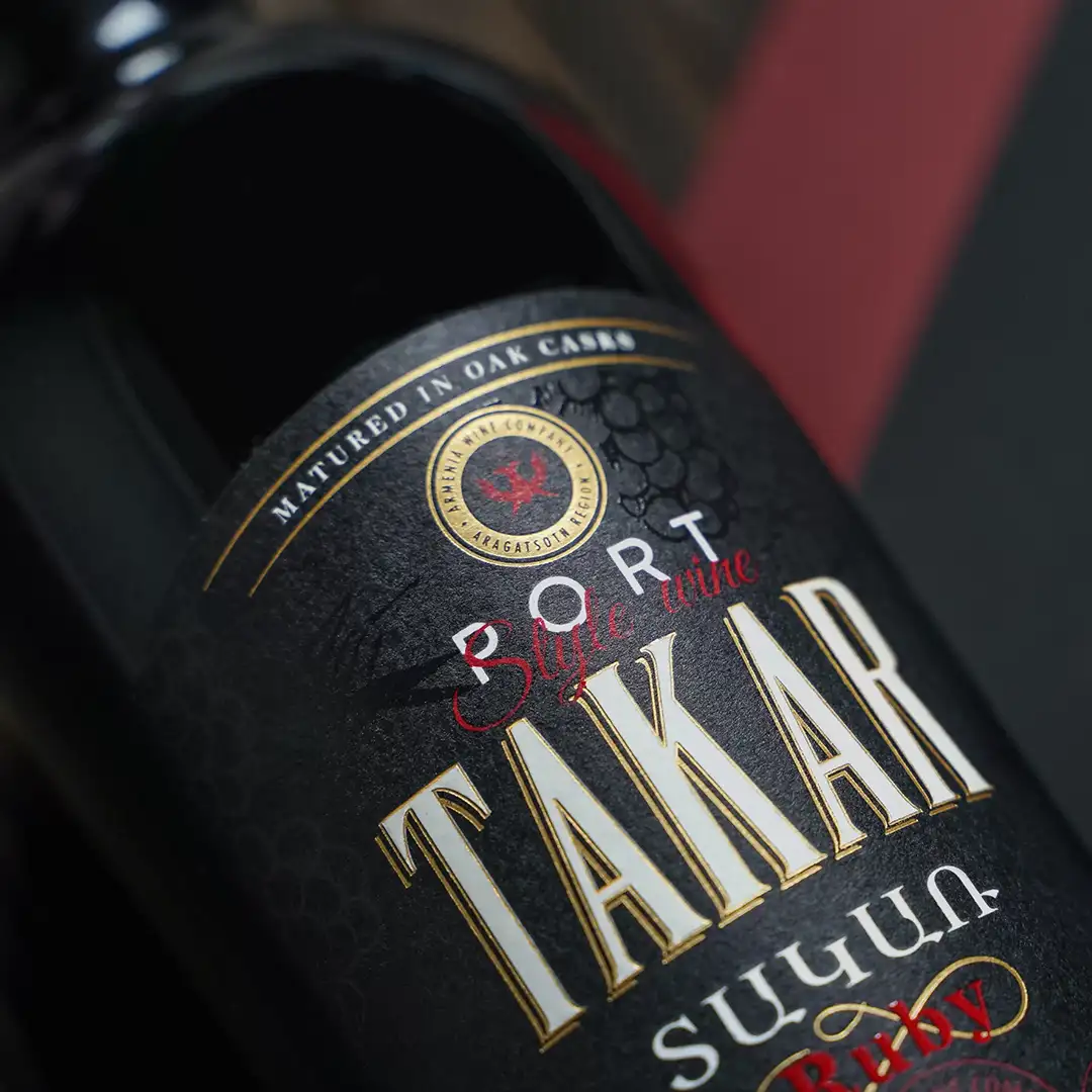 Takar Ruby Alcohol Packaging Design