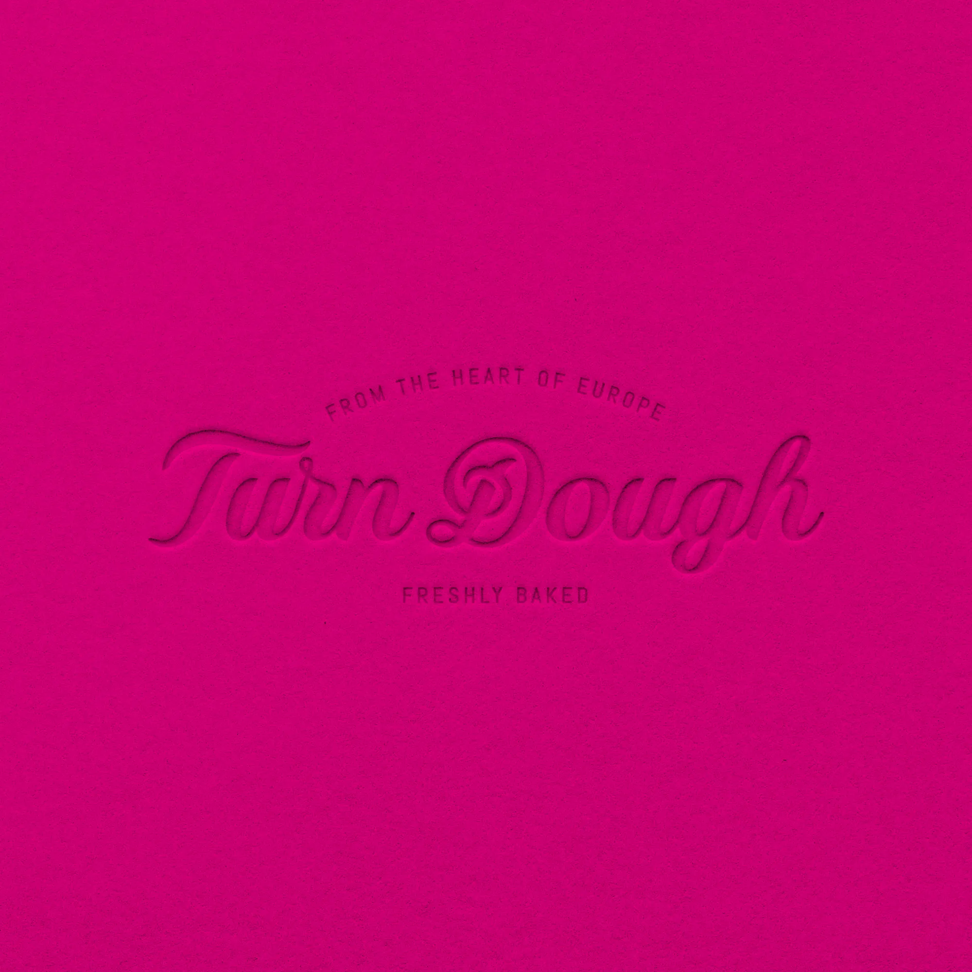 Turn Dough Cafe Brand Identity Design